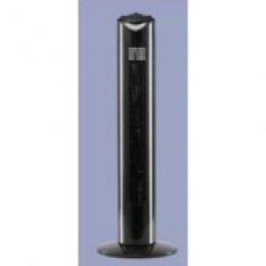 Ventilateur colonne mécanique noir