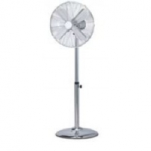 Ventilateur sur pied 40 cm chromé