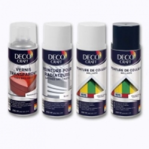 Deco Craft® Peinture ou vernis en aérosol