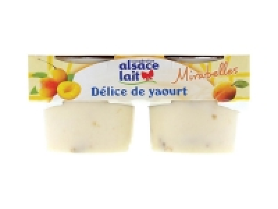Délice de yaourt aux mirabelles