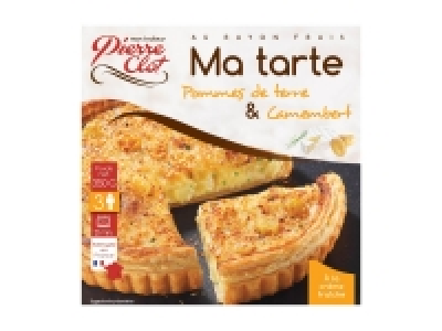 Tarte pommes de terre et camembert 1.99 €