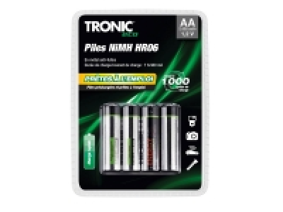 Piles rechargeables NiMH HR06 ou HR03