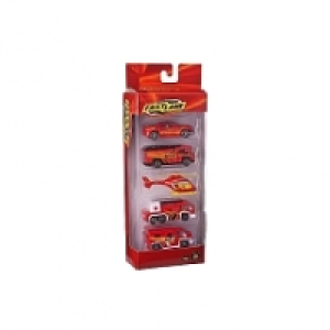 5 v&eacute;hicules de secours Fast Lane