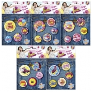 Soy Luna - Lot de 5 badges (Modèle Aléatoire)
