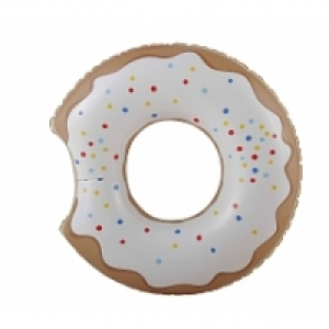 Sizzlin Cool - Bouée gonflable Donut - blanc