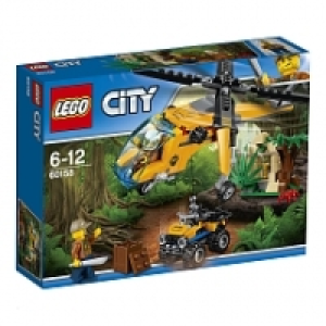 LEGO® City - Nouveautés 2017 - Lhélicoptère cargo de la jungle - 60158