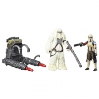Toysrus  Coffret 2 figurines Star Wars Rogue One - Scarif Stormtrooper + Moroff