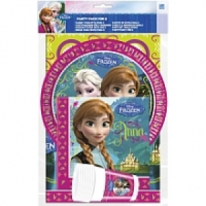 1 Pochette Vaisselle - La Reine Des Neiges (8 Personnes) 9.99 €
