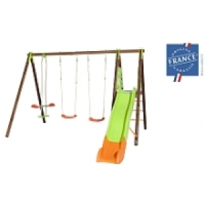 LDD Trigano - Portique Akeo 2,30 m (3 agr&egrave;s/1 Plate-forme/1 Tobogg