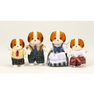 Sylvanian Families - Famille chien chiffon