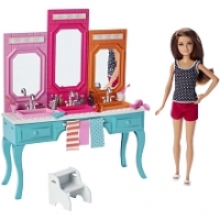 Toysrus  Poupée Barbie - Soeur de Barbie et accessoires - Skipper dans la salle