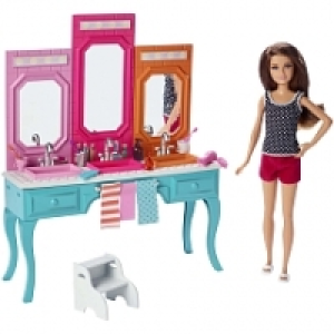 Poup&eacute;e Barbie - Soeur de Barbie et accessoires - Skipper dans la salle