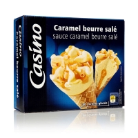 Spar Casino Cônes caramel beurre salé 6x73g