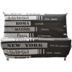 Banquette BZ en tissu NENO imprimé CITY 199.00 €