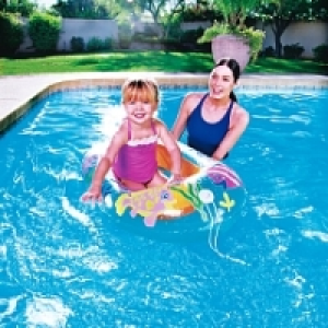 Sizzlin Cool - Petit bâteau gonflable bébé L 112 x l 71 x h 21 cm (cou 9.99 €