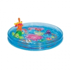 Sizzlin Cool - Piscine Oc&eacute;an 165 cm avec animaux gonflables