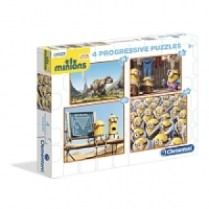 Moi Moche et M&eacute;chant - Coffret 4 puzzles Les Minions