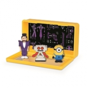 3 Minis figurines Minions - Le laboratoire secret