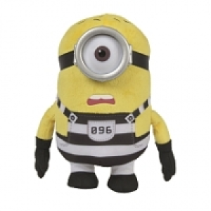 Moi Moche et M&eacute;chant 3 - Peluche Minions 25 cm - Stuart prisonnier
