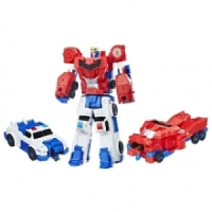 Robot Crash Combiners - Strongarm + Optimus Prime