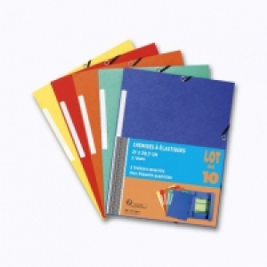 Lot de 10 chemises cartonn&eacute;es 3.99&nbsp;&euro;