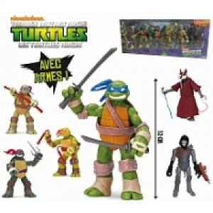 Giochi Preziosi - Coffret de 6 figurines Tortues Ninja 12 cm 24.99&nbsp;&euro;