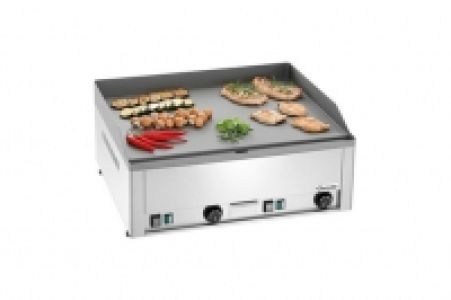 Plancha électrique de table - 6.0 kW acier inox professionnel Hellosho 649.95 €