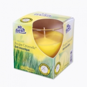 Bougie citronnelle anti-moustiques 1.99 €