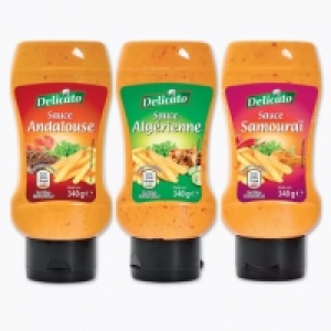 Sauce en flacon 1.29 €