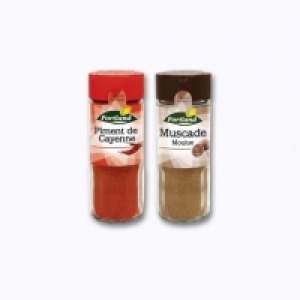 Piment de Cayenne ou muscade moulue 1.29 €