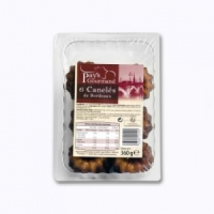 6 Véritables canelés de Bordeaux 2.49 €
