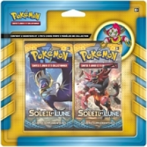 Pack 2 Boosters - Pokémon Soleil < Lune 01 - Hoopa (+ Pins)