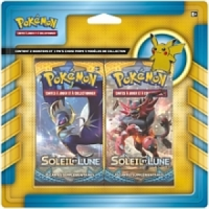 Pack 2 Boosters - Pokémon Soleil < Lune 01 - Pikachu (+ Pins)