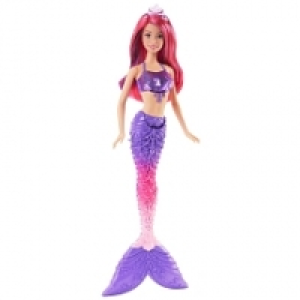 Poup&eacute;e Barbie Sir&egrave;ne multicolores - Violette - DHM48 9.99&nbsp;&euro;