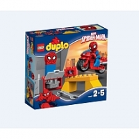 Toysrus  LEGO® DUPLO® Super Heroes - Latelier de la moto araignée de Spider-Ma