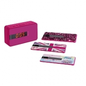 Toysrus  Radio Réveil - Girly - 3 Faces Interchangeables