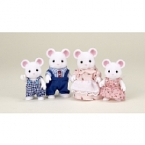 Sylvanian Families - Famille souris blanche