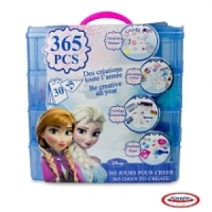 Coffre La Reine des Neige Set cr&eacute;atif 365 pi&egrave;ces