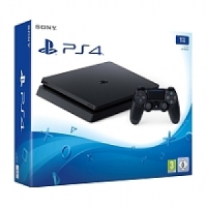 Console PlayStation 4 Slim - 1 To - Jet Black