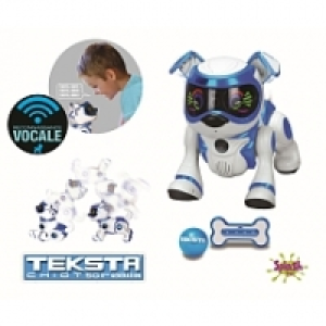 Chien Teksta 5G avec reconnaissance vocale