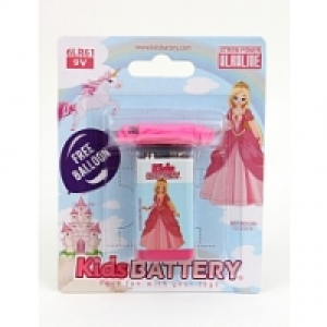 Toys R Us - Pack d1 Pile 9V (6LR61) - Princesses (+1 Ballon Gonflable