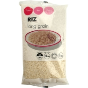Riz - Long grain 1kg 1.39 €