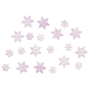 Saupoudrage de table - Flocons de neige