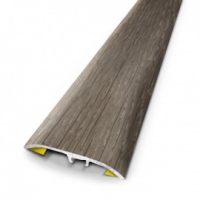 Castorama  Barre de seuil universel métal pin cendré 83 x 3,7 cm