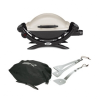 Castorama Weber Barbecue gaz Q 1000 + housse et kit accessoires