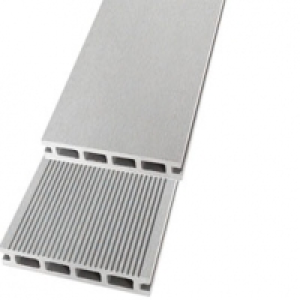 Lame de terrasse composite R gris L.260 x l.14,6 cm 52.42 €