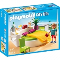 Toysrus  Playmobil - Chambre avec lit rond - 5583