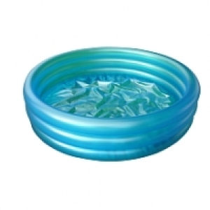 Sizzlin Cool - Piscine 3 anneaux - Bleue