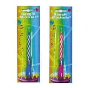 1 bougie musicale