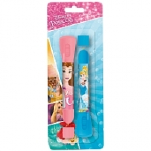 Kids Euroswan - Stylo Projecteur - Pack 2 Stylos - Disney Princesses